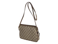 Gucci Brown Small GG Crossbody Bag