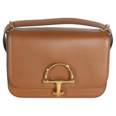 Gucci Brown Smooth Calfskin Small Siena Shoulder Bag