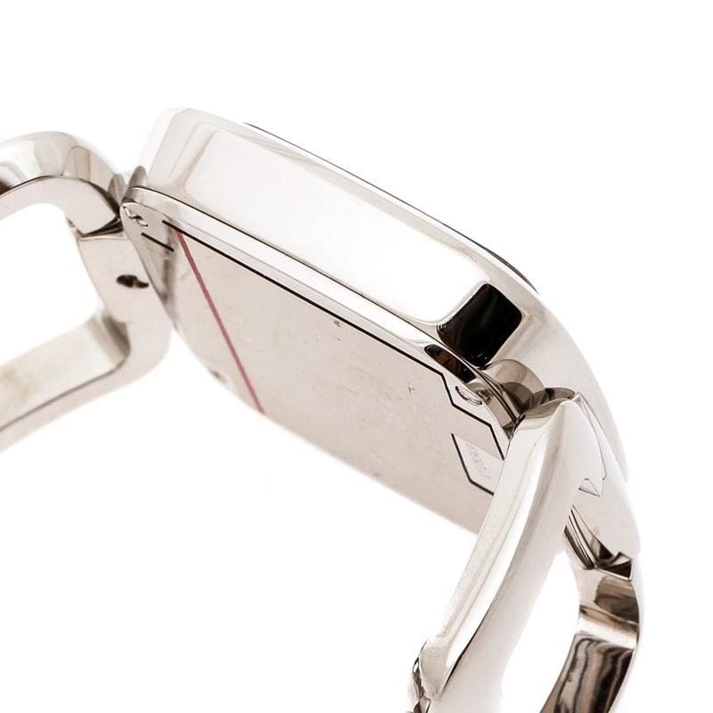 Gucci Brown Stainless Steel G 126.4 Women's Wristwatch 32 mm 1