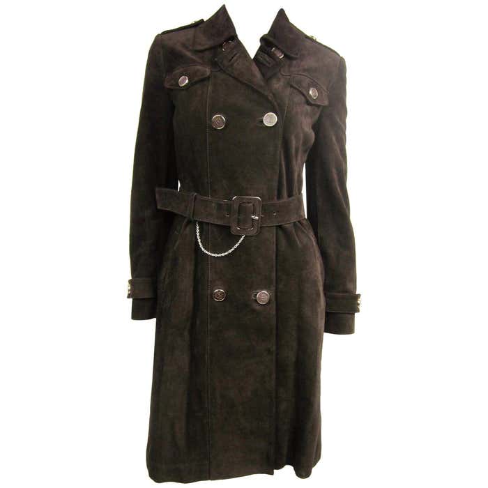 Gucci Brown Suede Jacket Horse bit Detailing, 1990s For Sale at 1stDibs ...