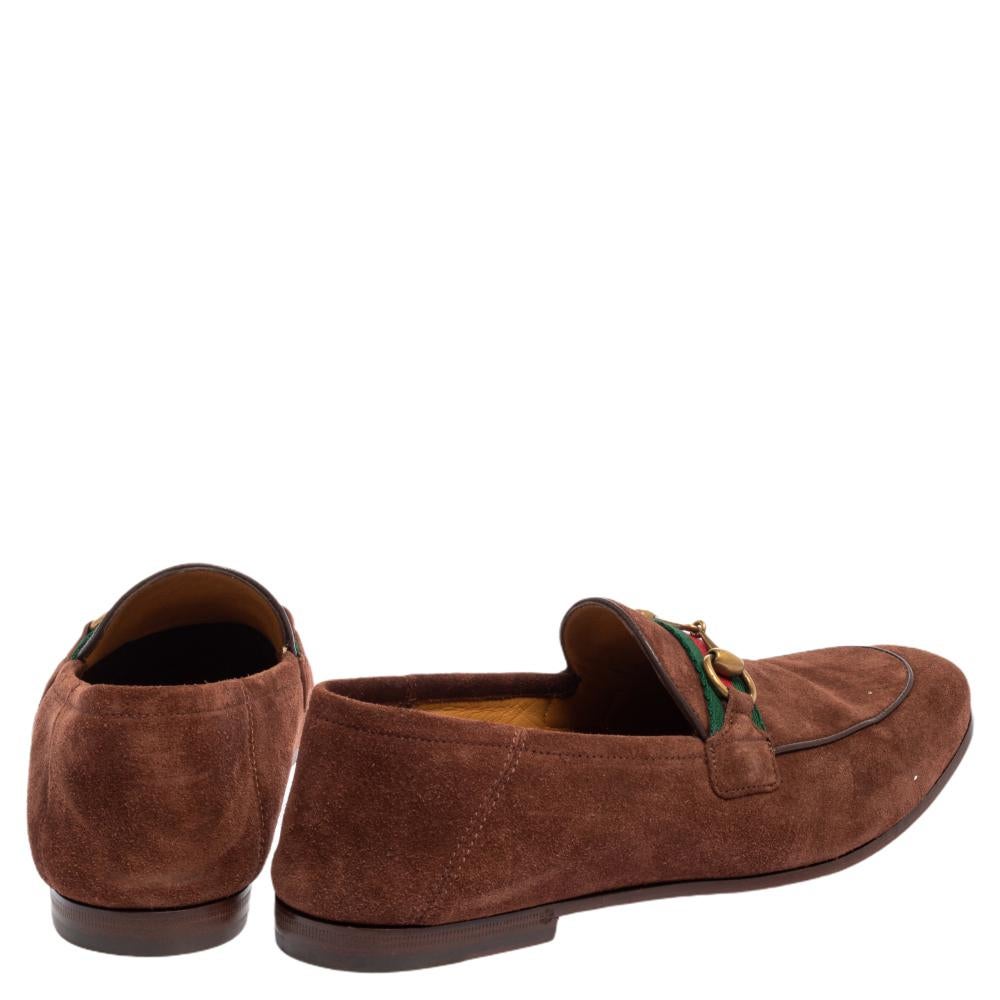 gucci loafers brown suede