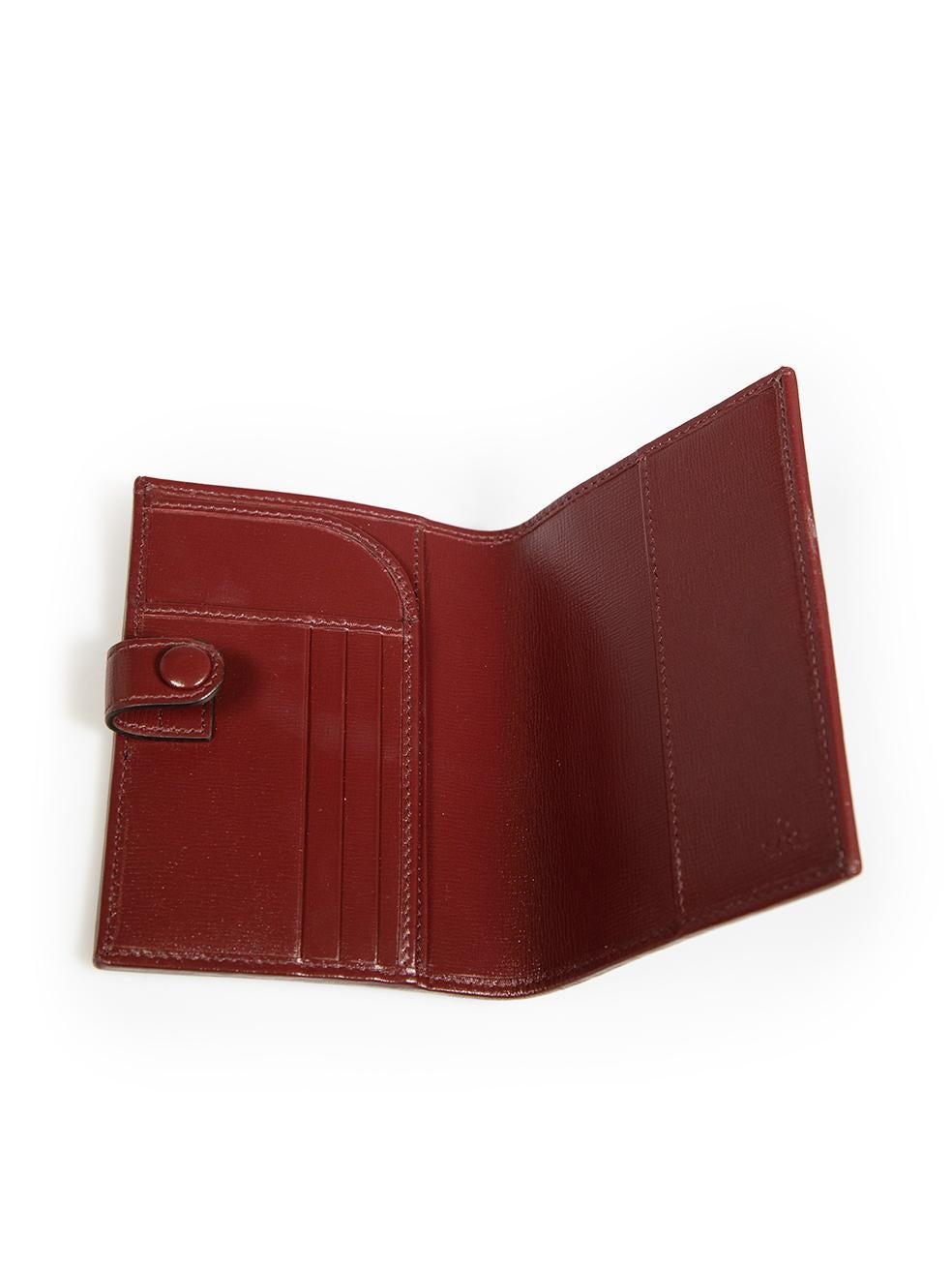Gucci Brown Supreme GG Canvas Passport Holder 1
