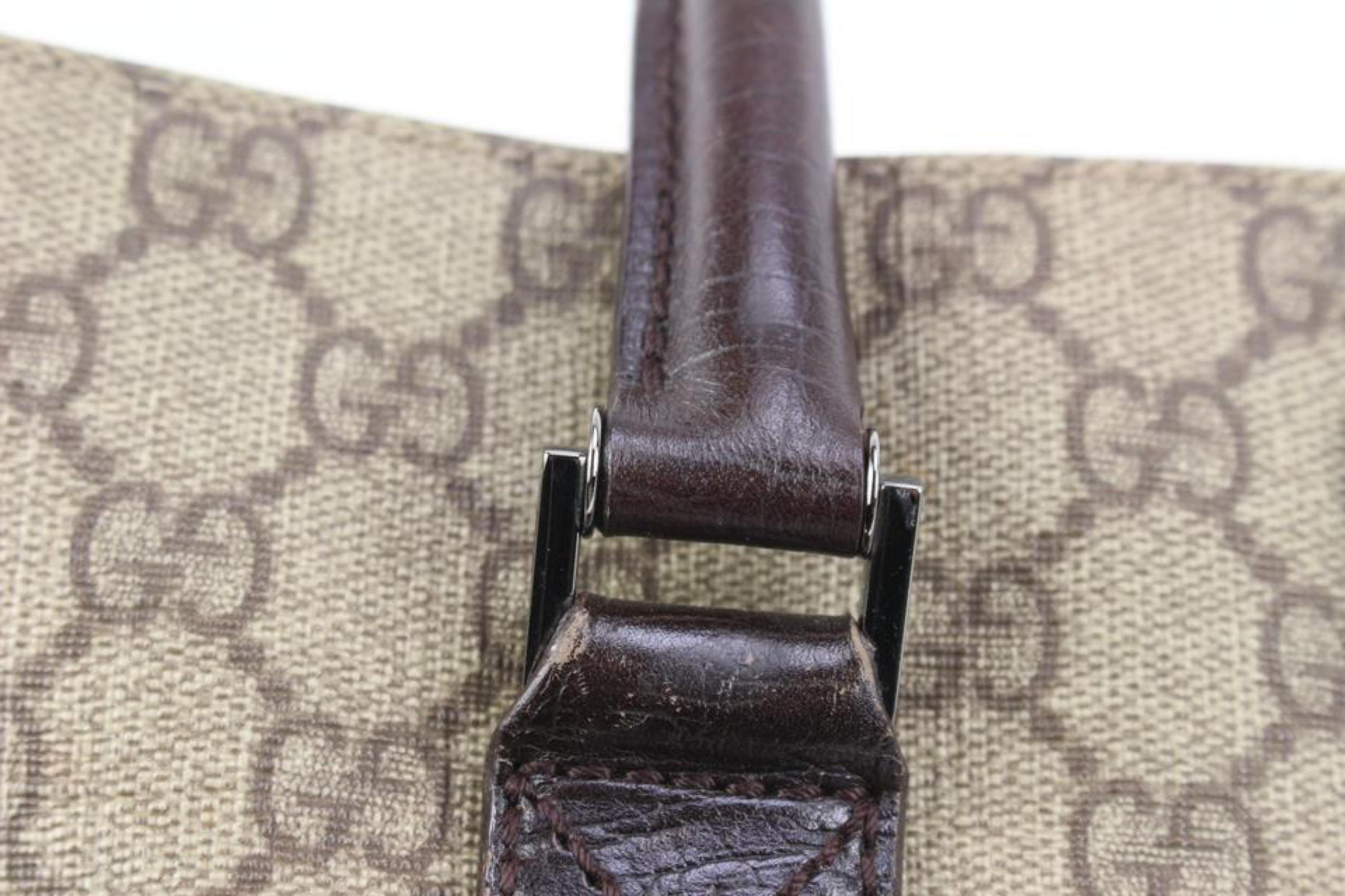 Gucci Brown Supreme GG Shopper Tote 72gz422s 2