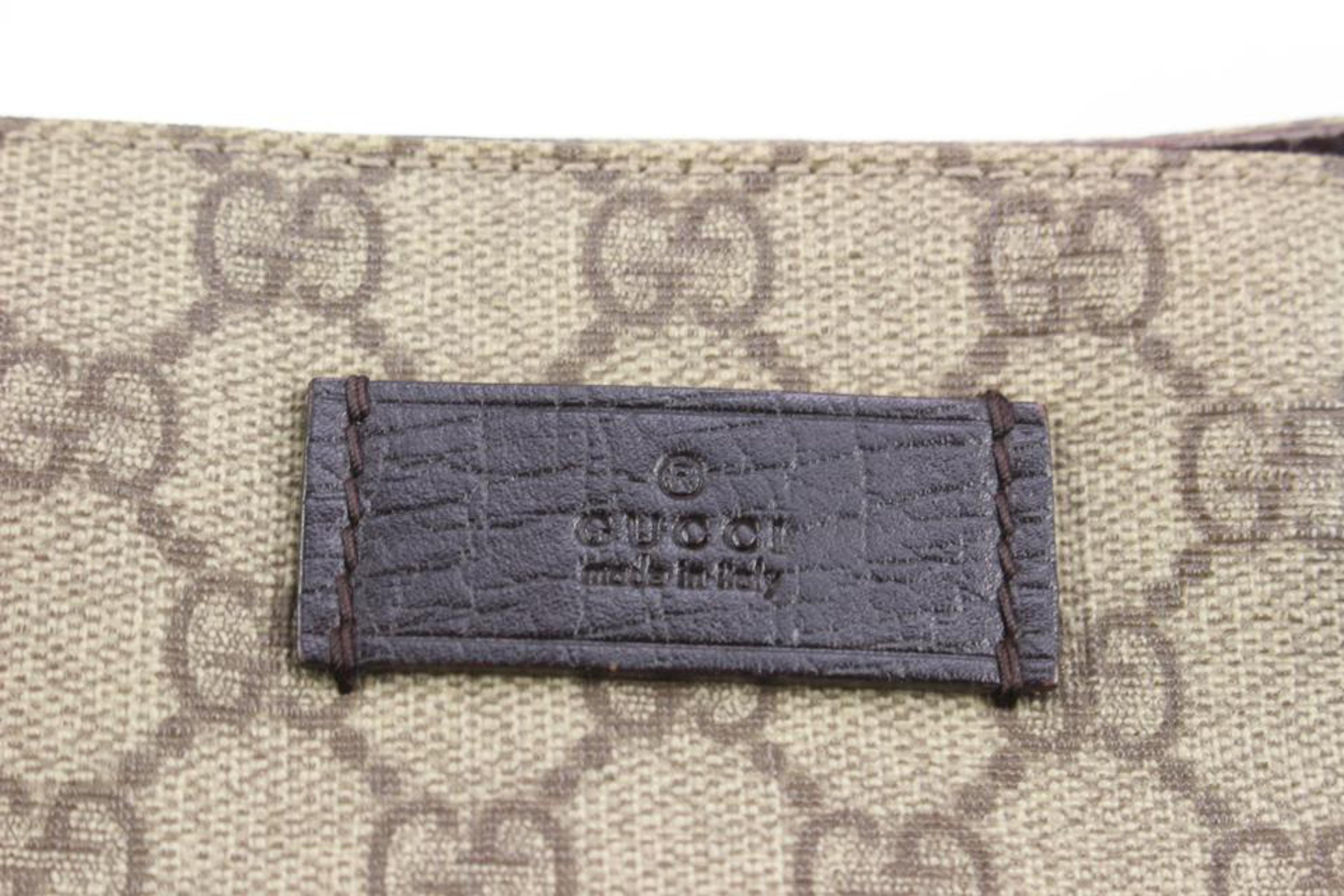 Gucci Brown Supreme GG Shopper Tote 72gz422s 4