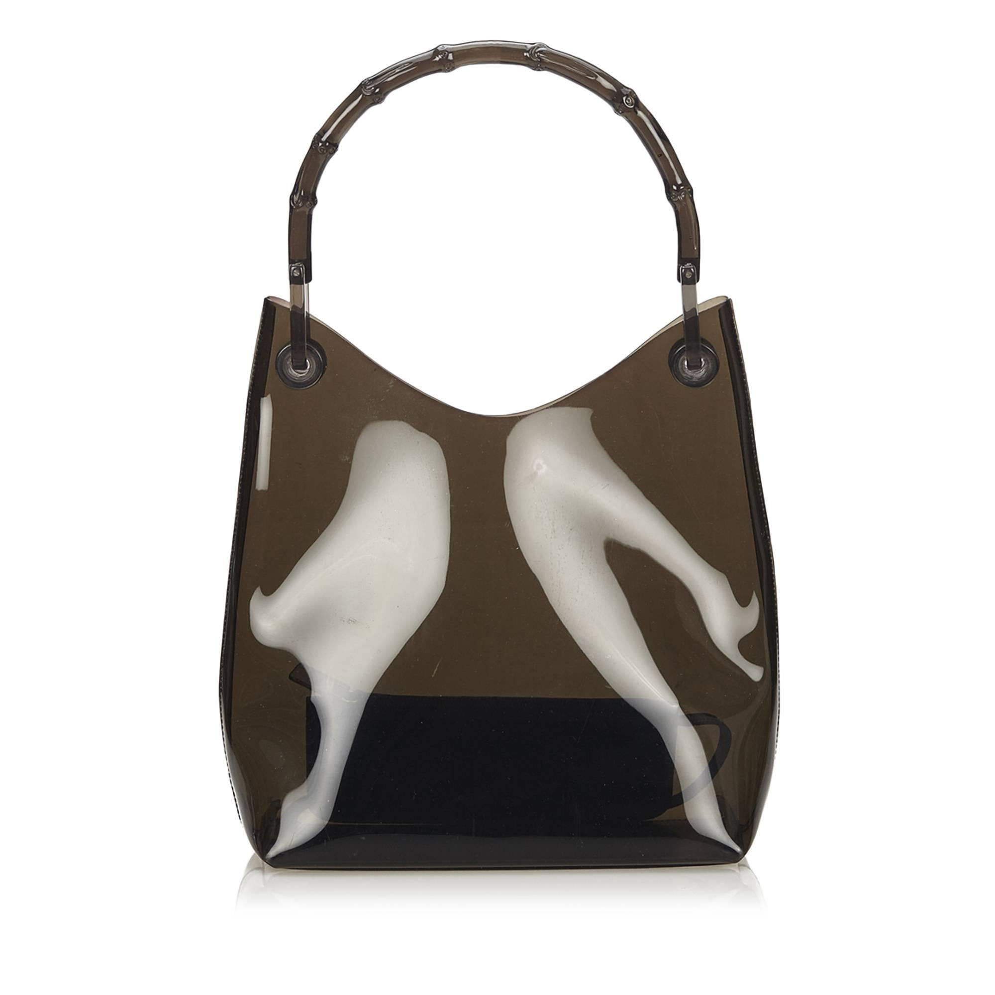 gucci bag transparent
