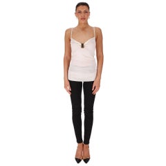 Gucci Buckle Detail Sleeveless Camisole Top