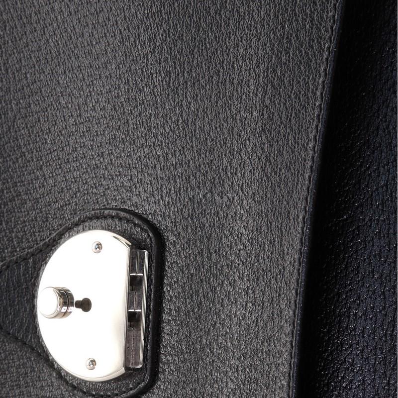 Gucci Buckle Flap Briefcase Leather Medium 1