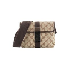 Gucci Buckle Waist bag GG Canvas Smal