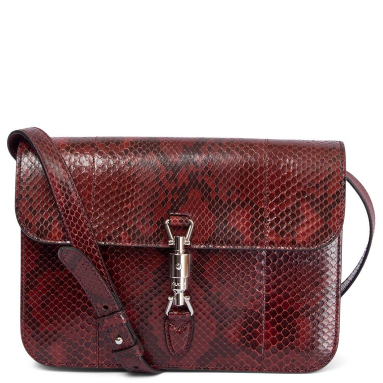 Jackie 1961 python small shoulder bag