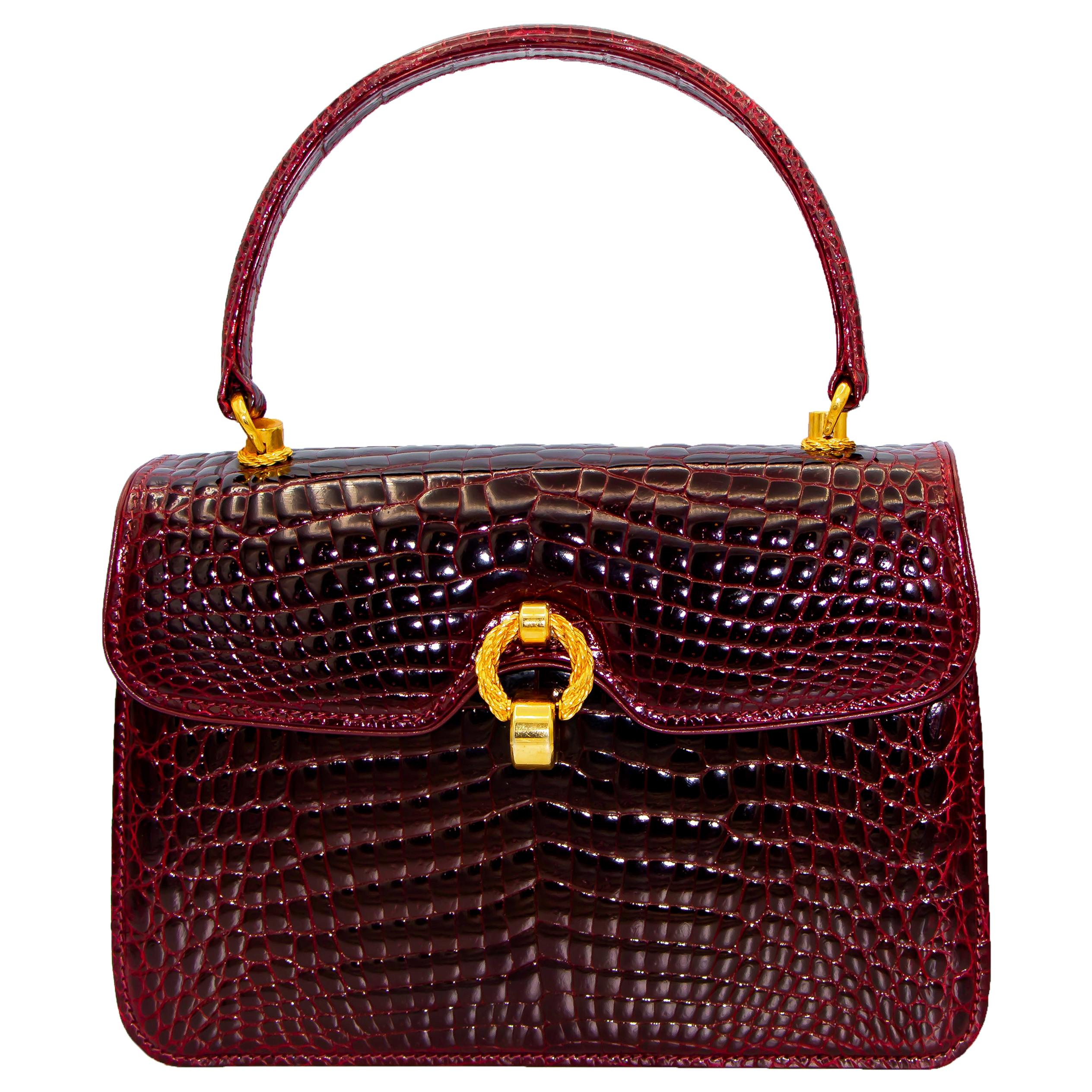 crocodile handbag
