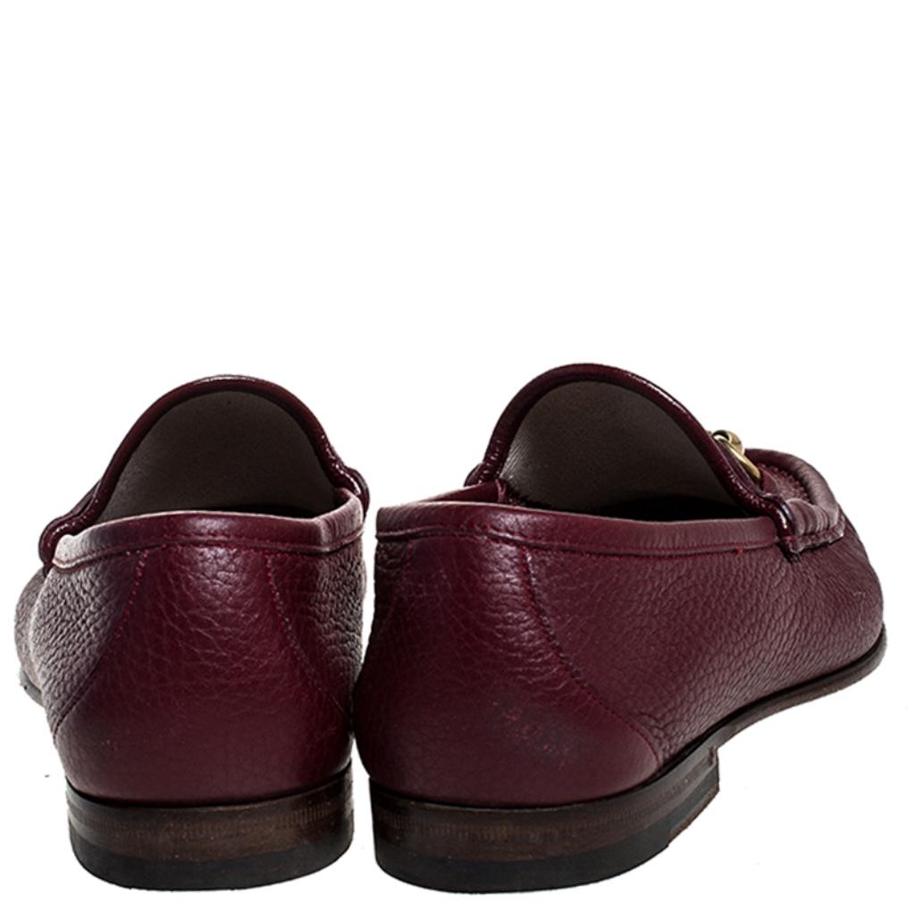 gucci loafers with gold leaf