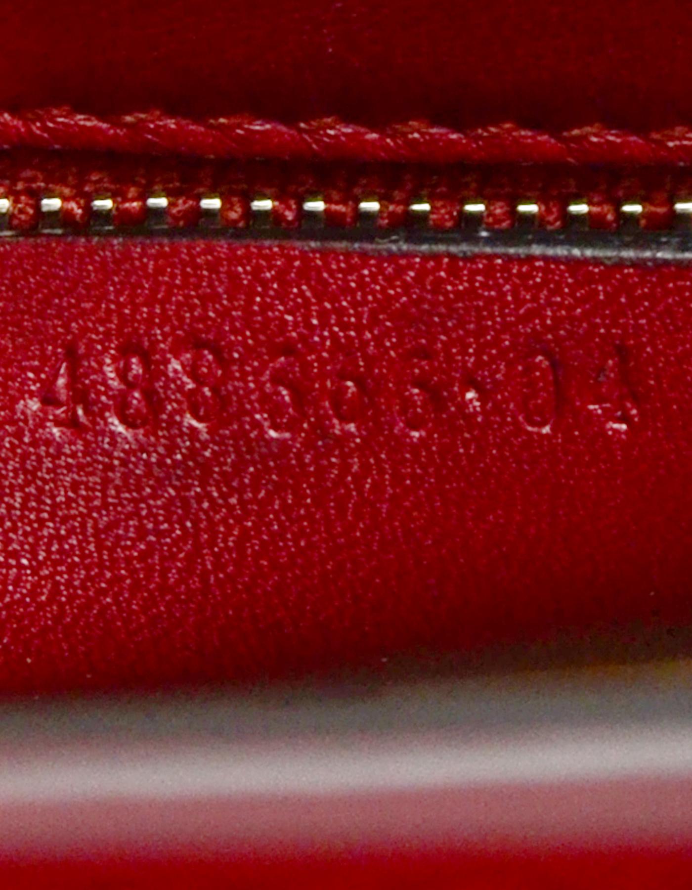 Gucci Burgundy Leather Medium Thiara Bamboo Top Handle Bag rt $4, 900 4