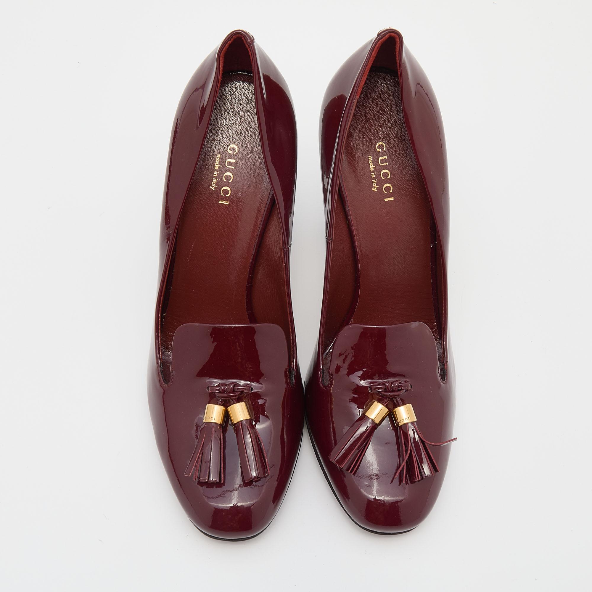 burgundy shoes heels