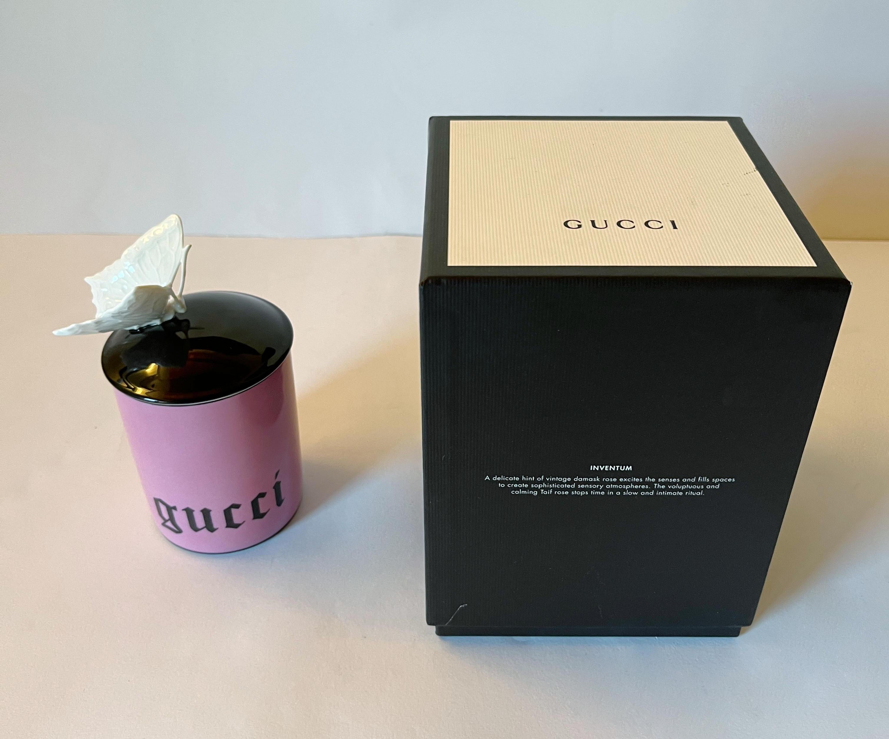 Italiano Candela profumata Gucci Butterfly in vendita