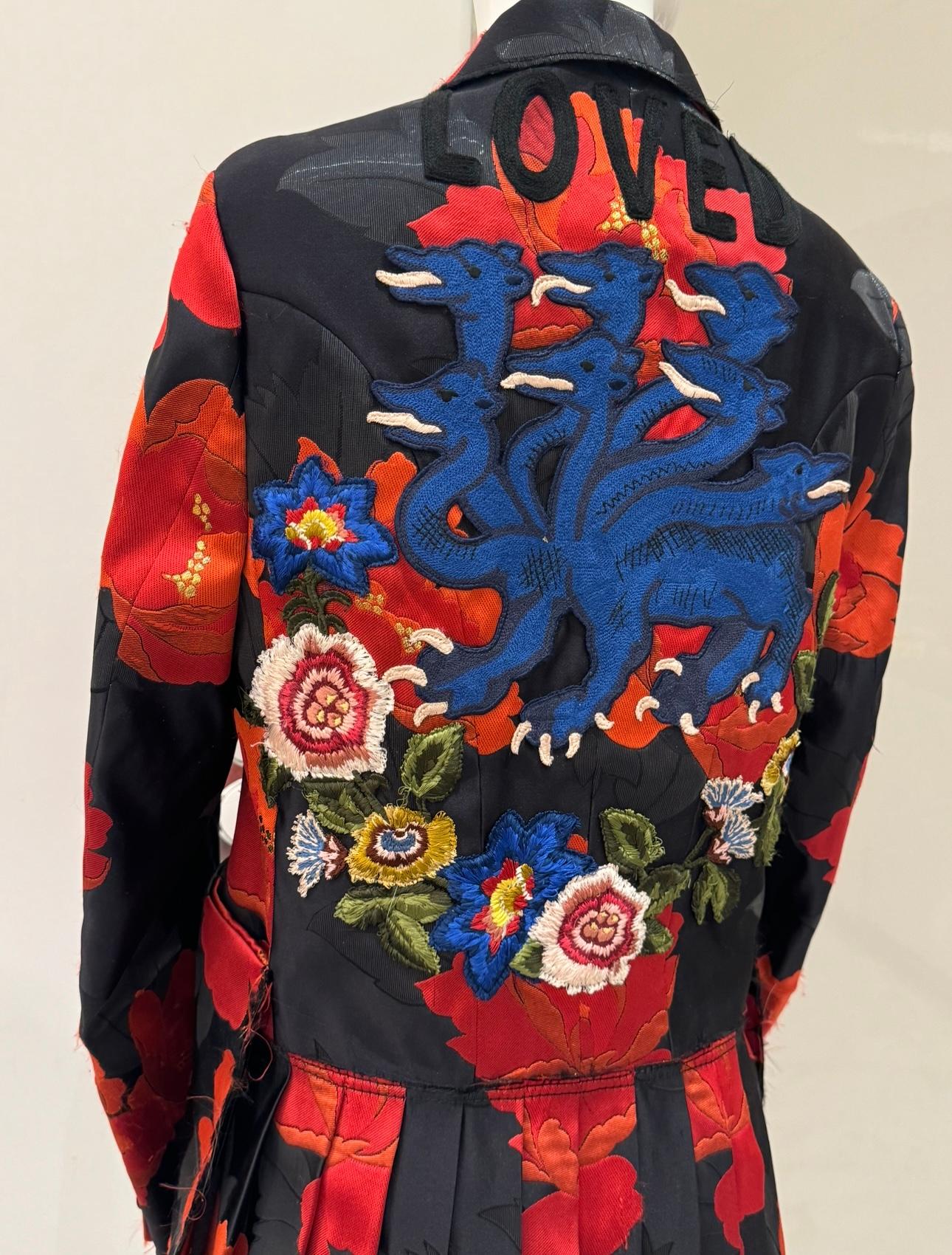 Gucci by Alessandro Michele S/S 2017 runway jacket For Sale 5