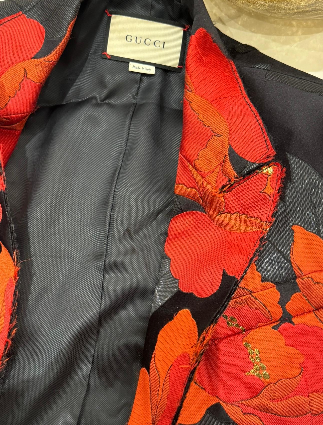 Gucci by Alessandro Michele S/S 2017 runway jacket For Sale 8