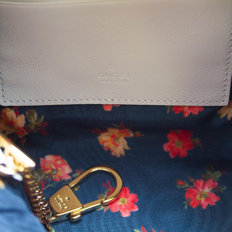 Borsa Candy Monogram Bianca di Gucci by Alessandro Michele su