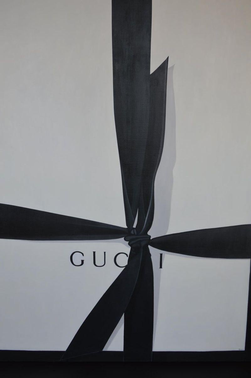 Gucci box, oil on canvas by Billy Monsalve Duffo.