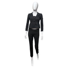 Gucci by Frida Giannini F/W 2007 Layered Multi Button Black Suit