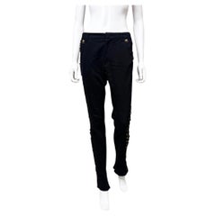 Gucci by Frida Giannini F/W 2008 Studded Embellished Black Pants