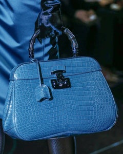 Gucci by Frida Giannini	F/W 2013 Lady Lock Yellow Croco Bag