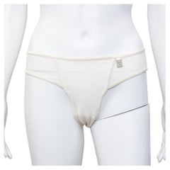 Gucci par Tom Ford - Défilé 1998 - Bottes blanches avec logo G, taille 38