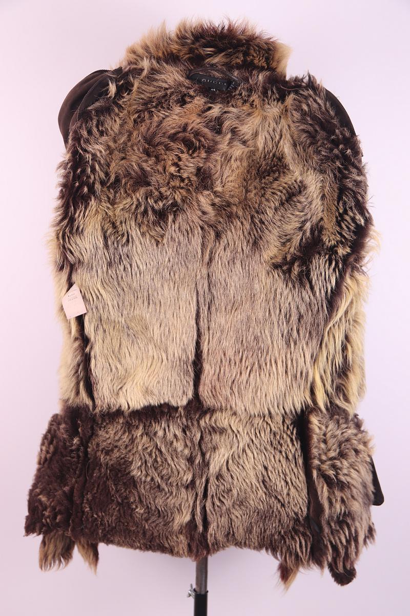 Gucci by Tom Ford 1998 Shearling Jacket Leather Fur For Sale 1