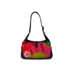 Gucci by Tom Ford 1999 Spring Floral Jackie Shoulder Bag