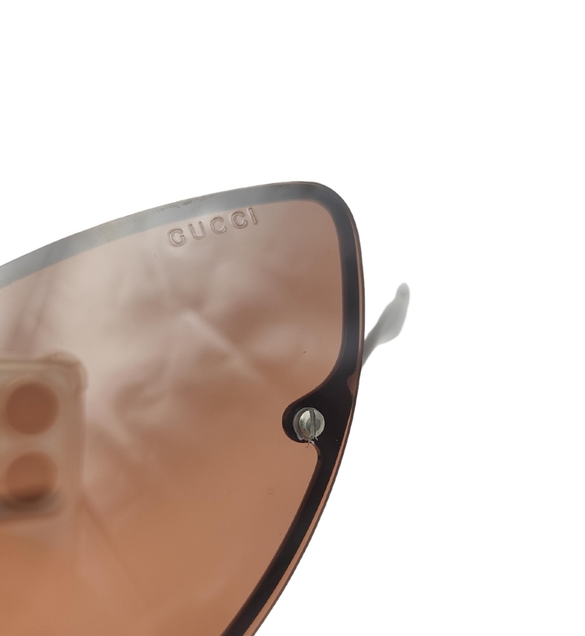 Gucci by Tom Ford 2001 rimless sunglasses 2