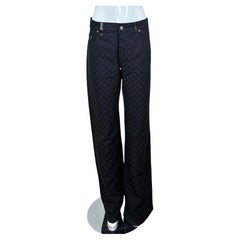 GUCCI by TOM FORD 2001 Vintage GG Logo Denim Jeans