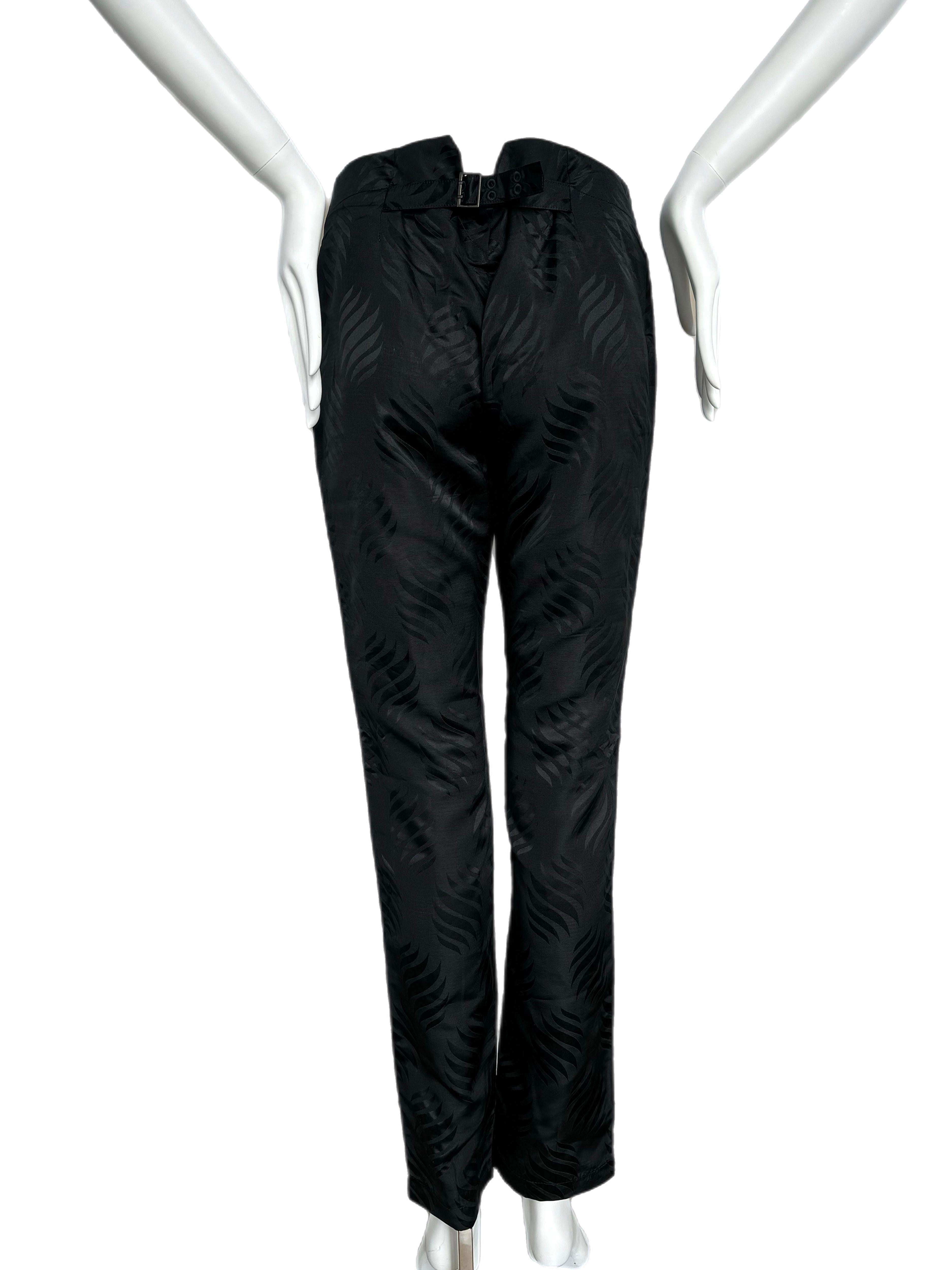 GUCCI by TOM FORD 2002 Vintage Runway Silk Pants 3