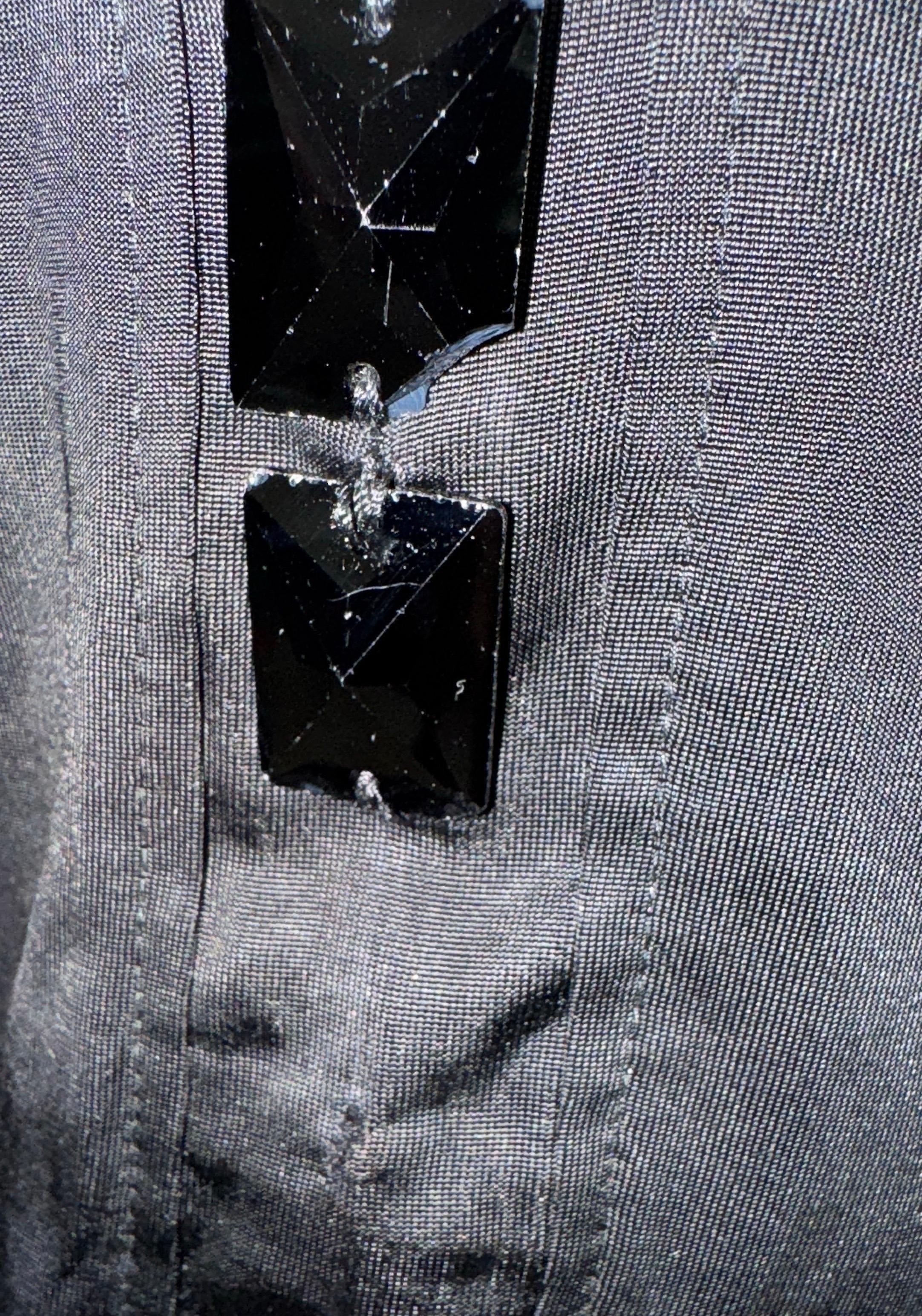 Gucci by Tom Ford 2004 Schwarzes Peek-A-Boo Cocktailkleid im Angebot 1