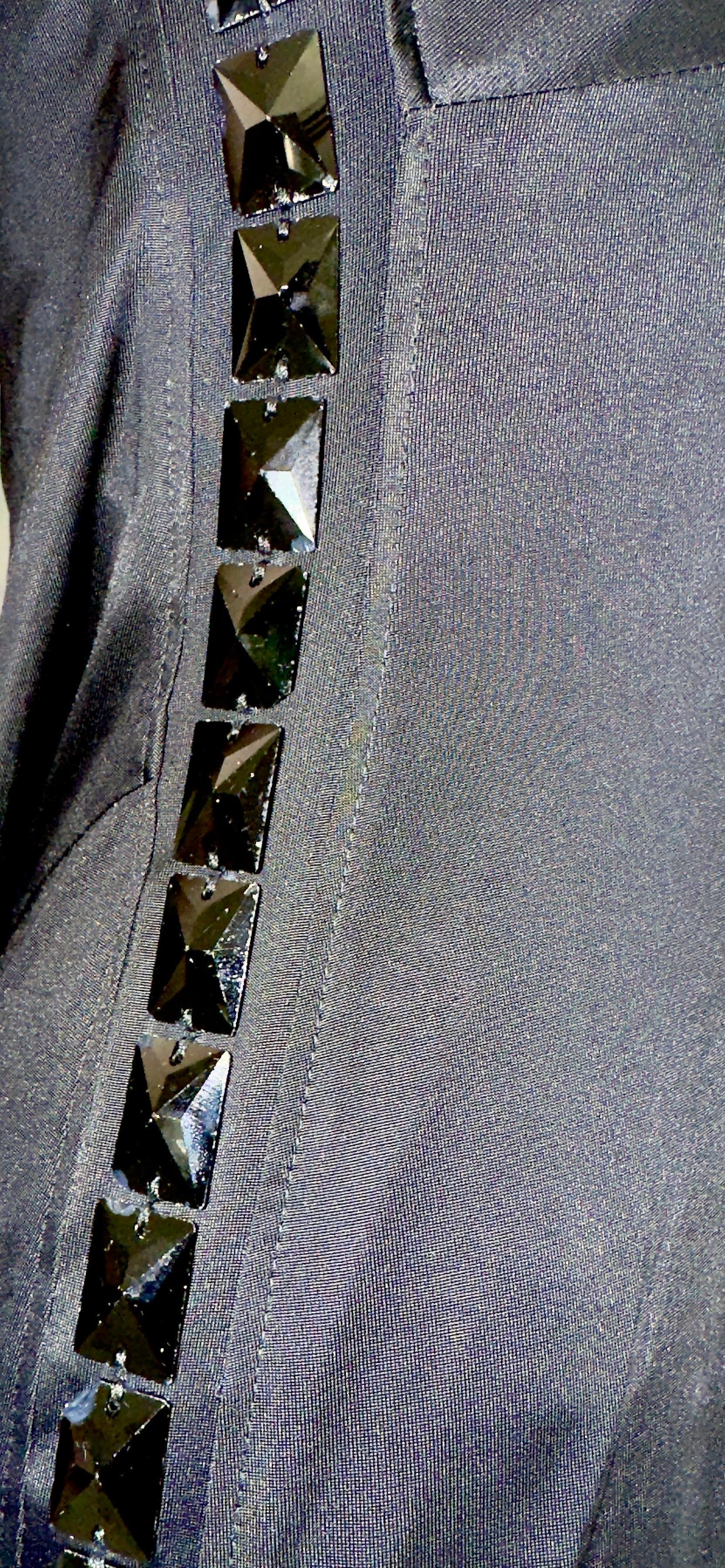 Gucci by Tom Ford 2004 Schwarzes Peek-A-Boo Cocktailkleid im Angebot 3