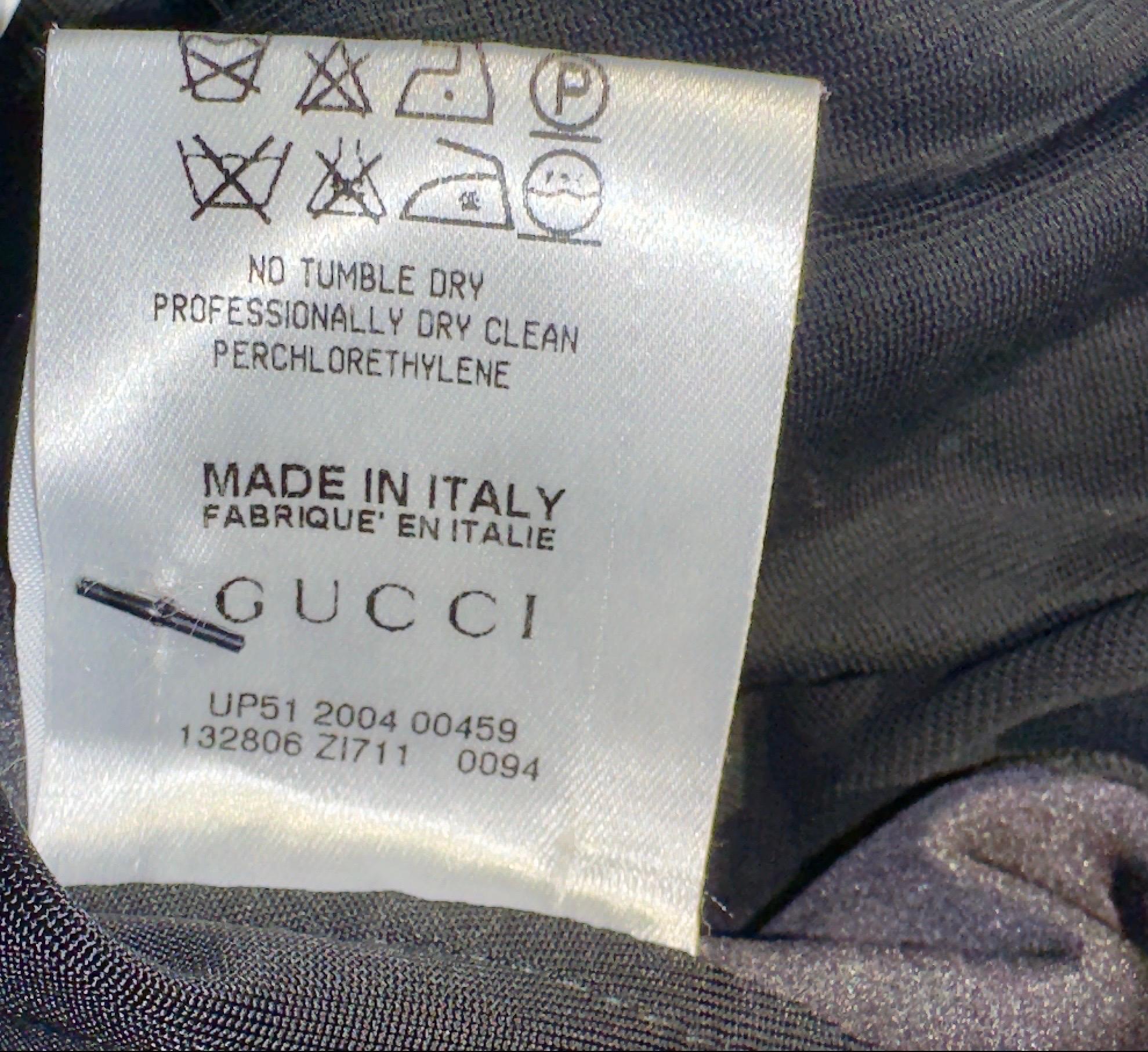 Gucci by Tom Ford 2004 Schwarzes Peek-A-Boo Cocktailkleid im Angebot 5