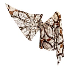 GUCCI by Tom Ford 2004 Cruise Paisley Print Überzogenes Mikrokleid Top Tunika mit Paisleymuster