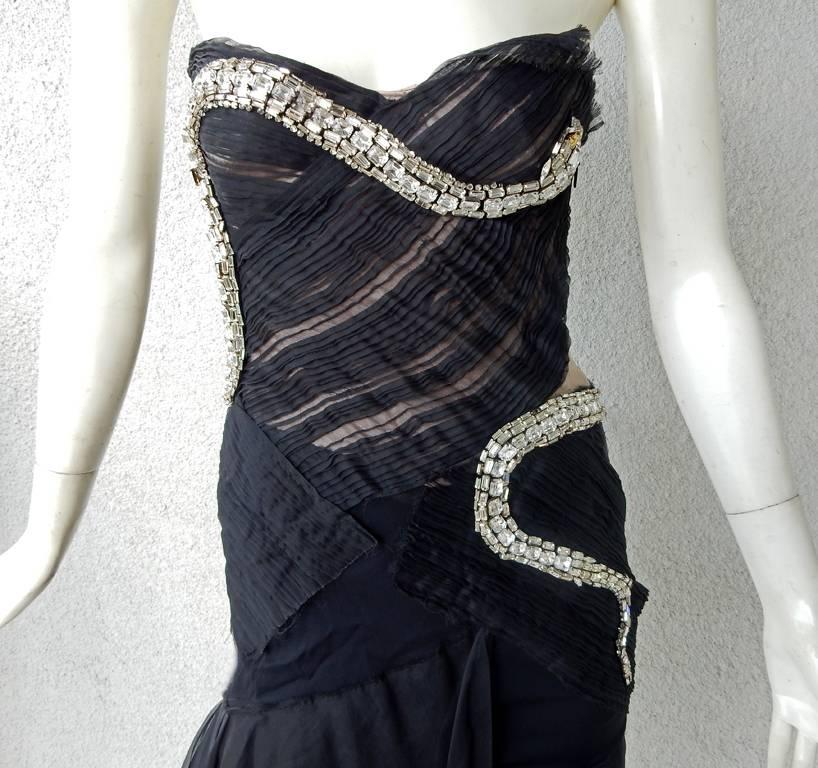 gucci snake dress