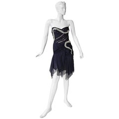 Gucci  by Tom Ford 2004 Jeweled Snake Evening Dress  NWT