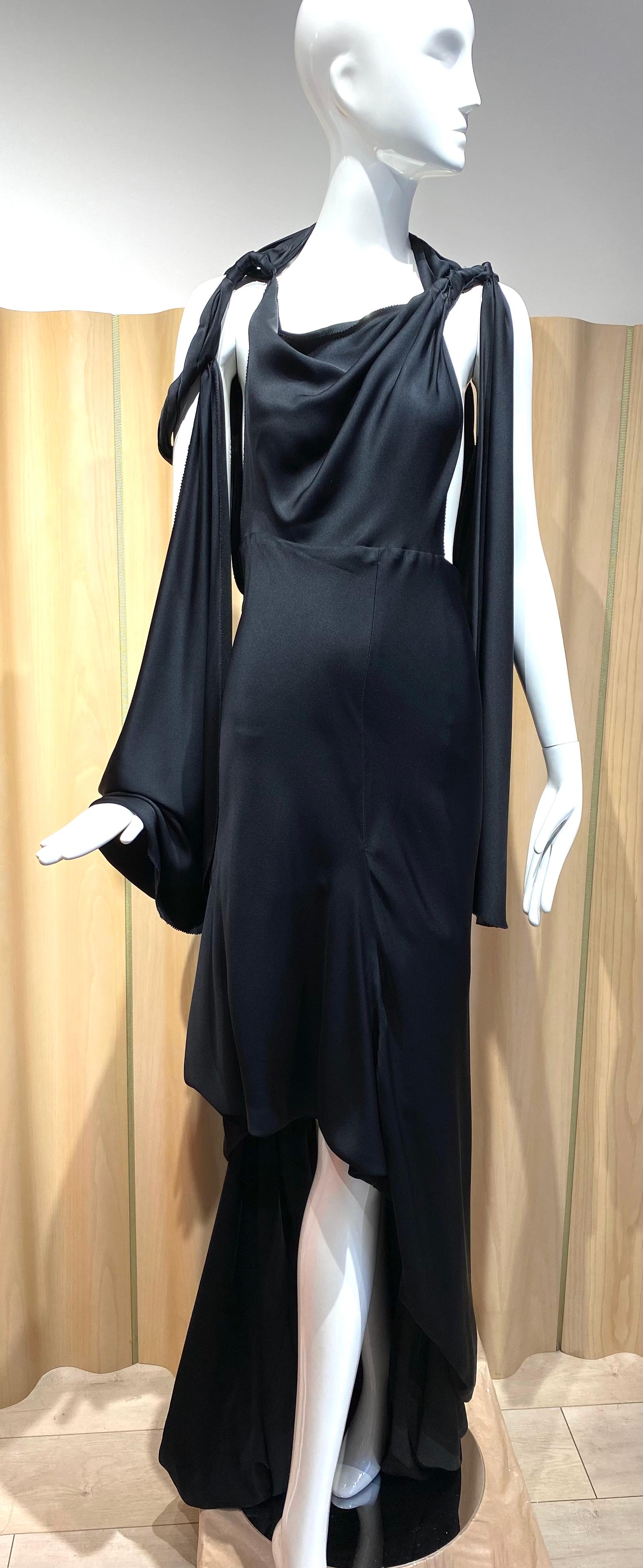 GUCCI by Tom Ford 2011 Black Silk  Gown 5