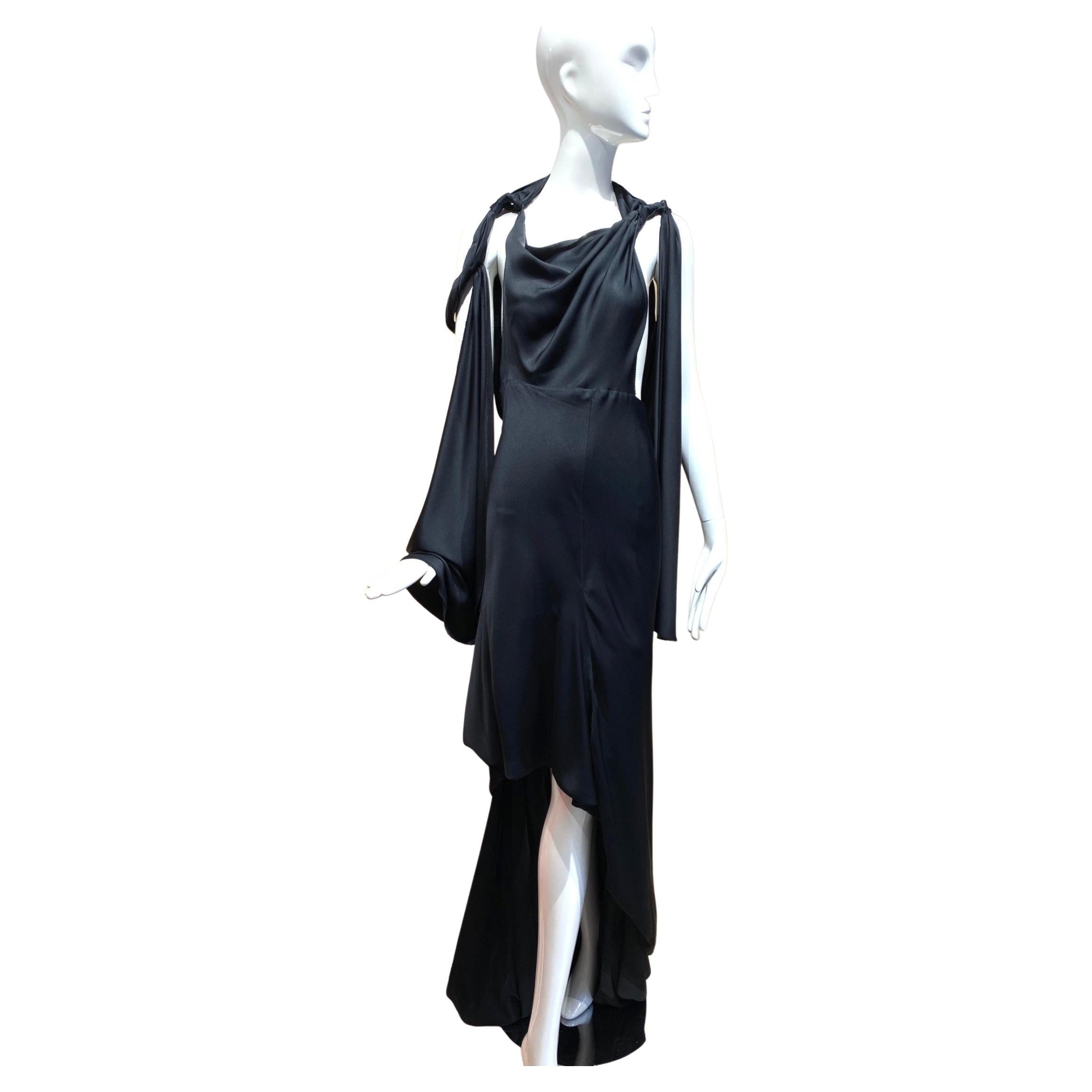 GUCCI by Tom Ford 2011 Black Silk  Gown For Sale