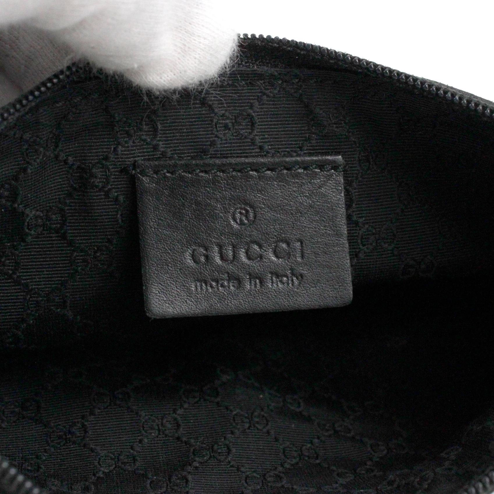 Gucci by Tom Ford Anthracite Black web bag For Sale 2