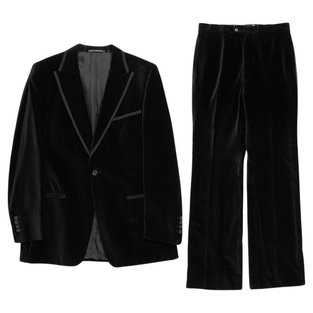 Gucci by Tom Ford AW1996 Velvet Smoking Tuxedo For Sale