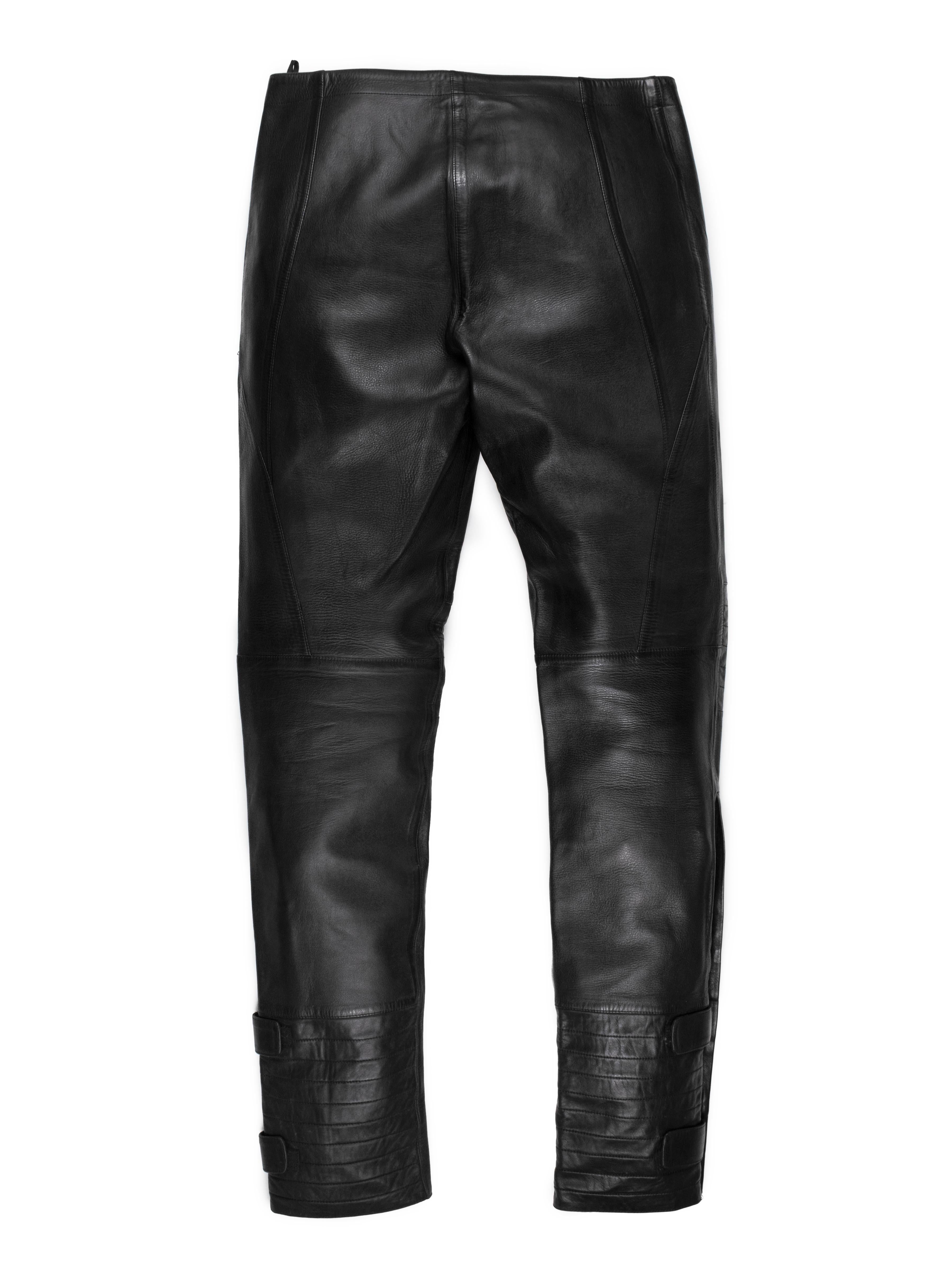 Gucci by Tom Ford AW2000 Moto Pants In Good Condition In Beverly Hills, CA