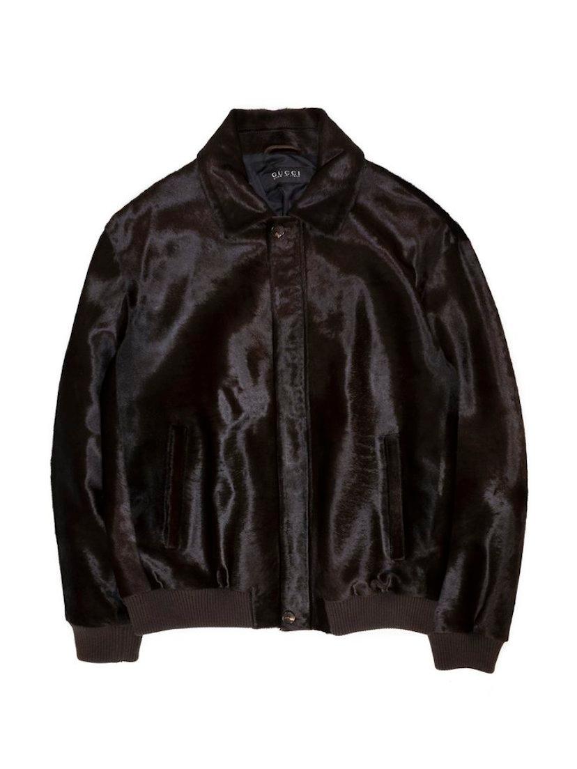 mens pony hair jacket