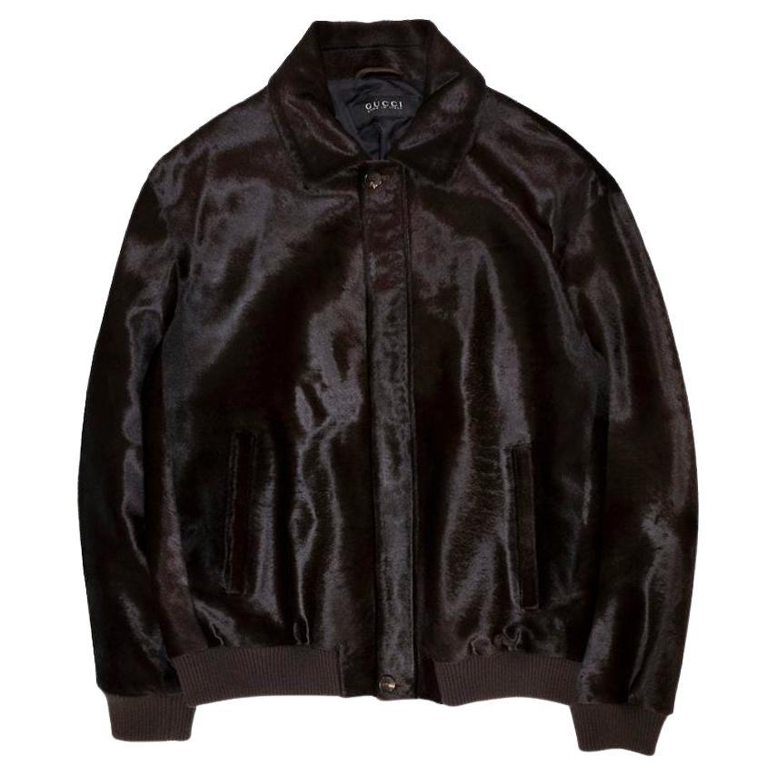 Gucci by Tom Ford AW2004 Pony Hair Jacket