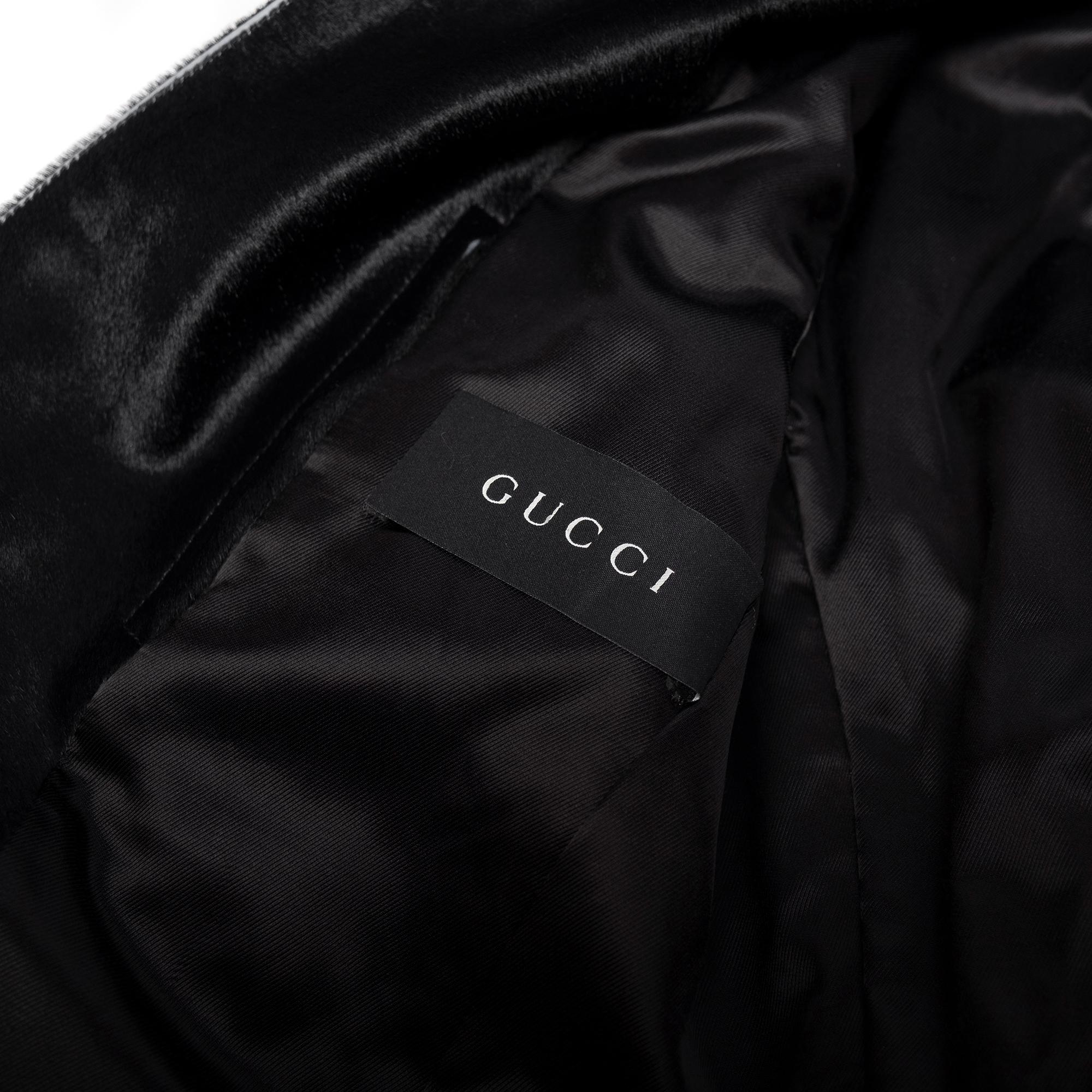 Gucci by Tom Ford AW2004 Ponyhair Rider Jacket 3