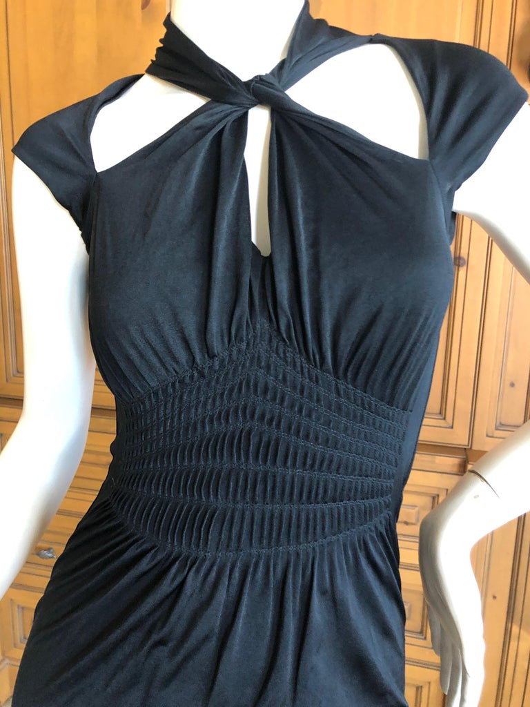 Gucci by Tom Ford Black Keyhole Dress, SS 2000 main image 0