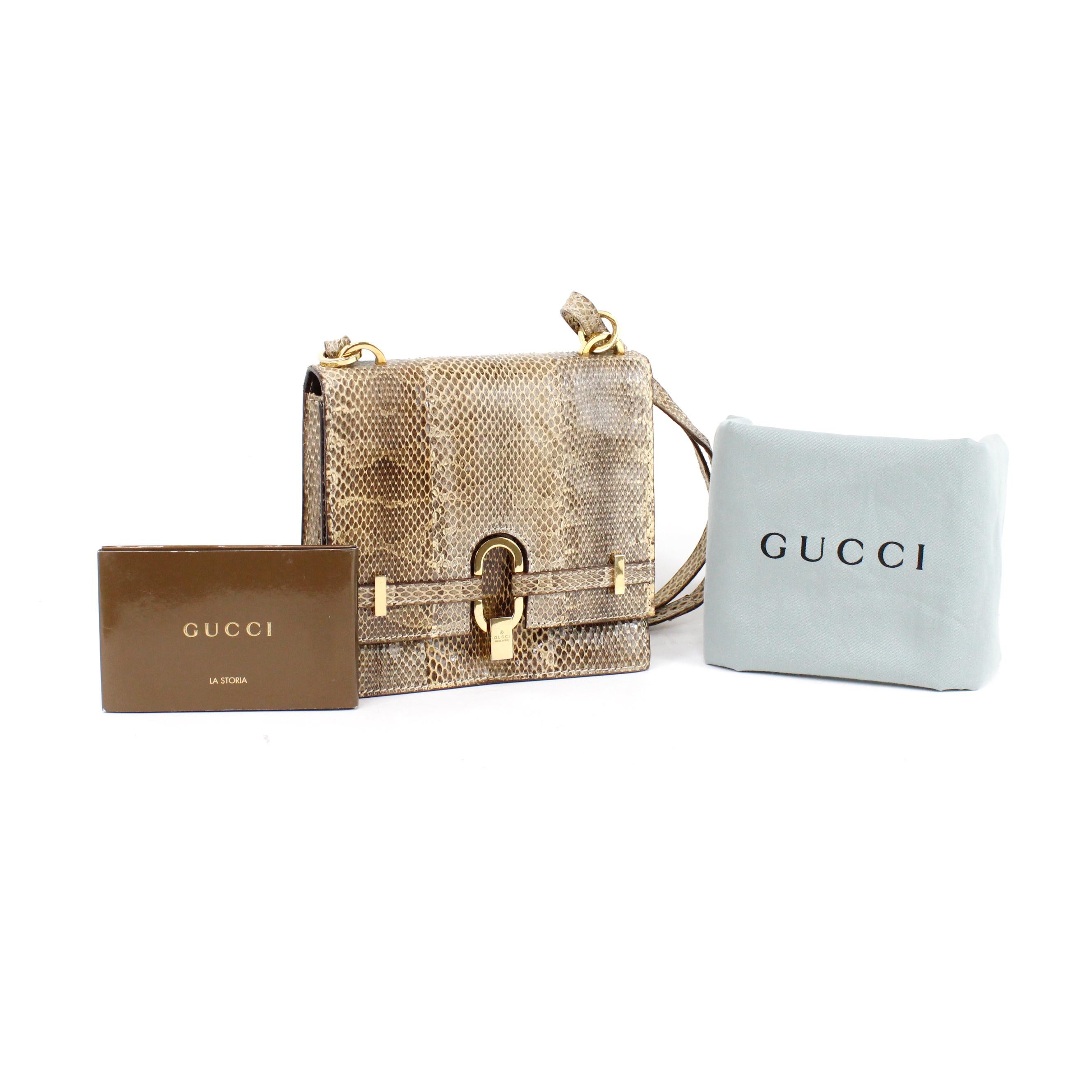 GUCCI By Tom Ford Bag in Snake Leather 5