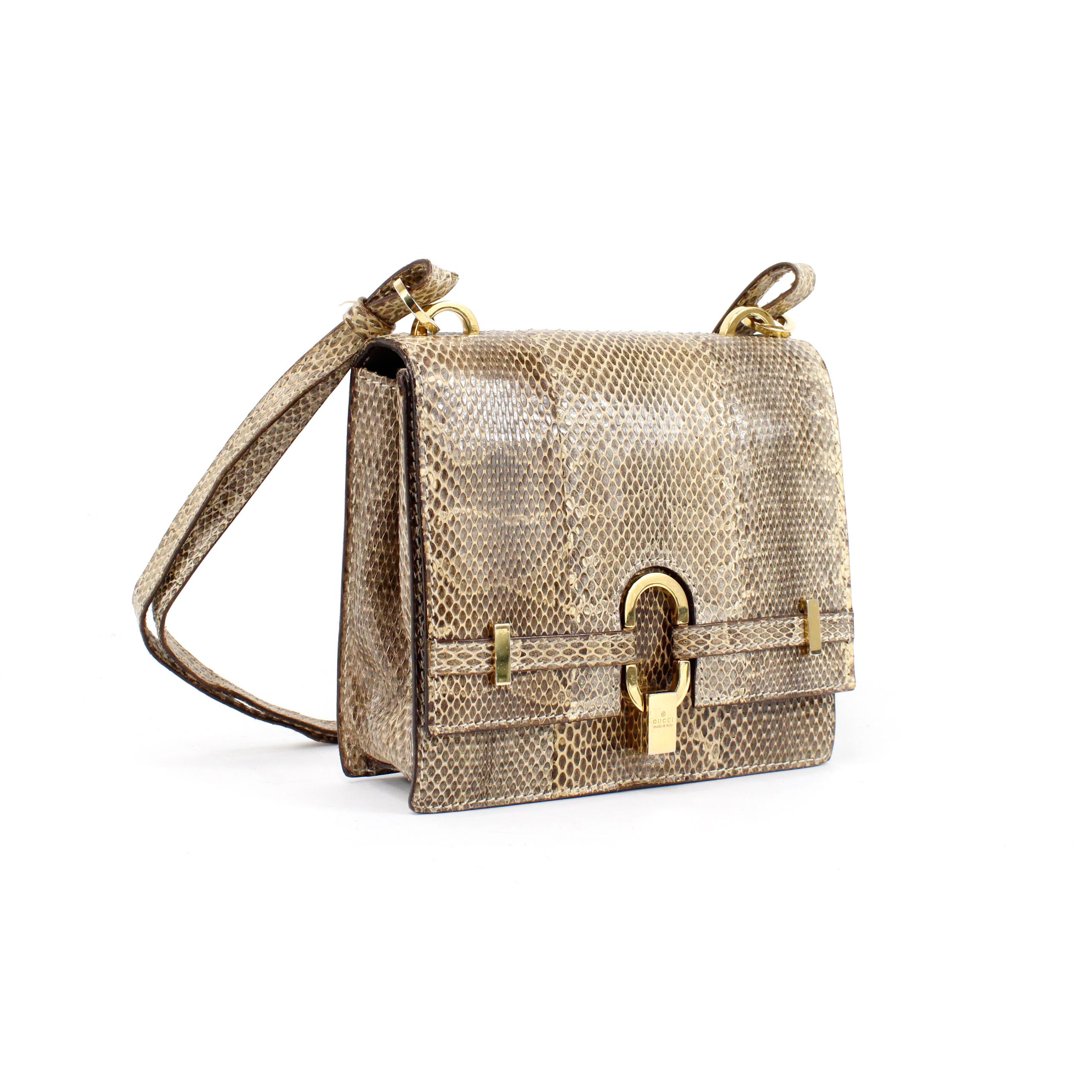 GUCCI By Tom Ford Bag in Snake Leather 1