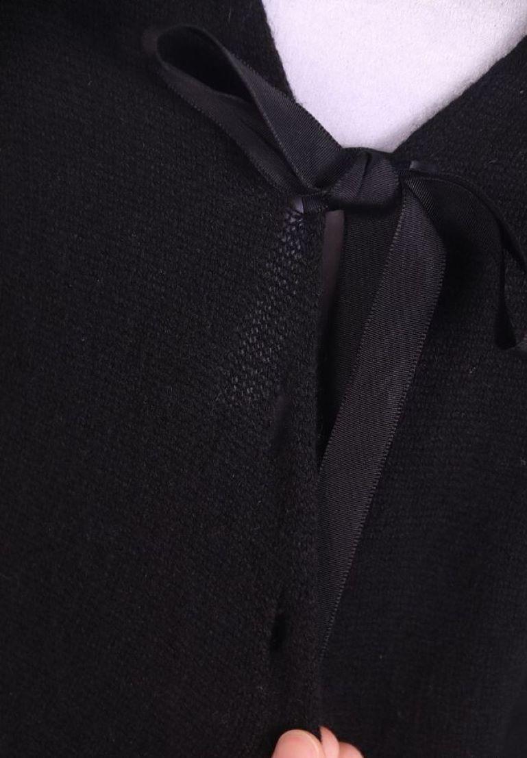 Gucci By Tom Ford Cardigan ouvert en cachemire noir 2000s Pour femmes en vente