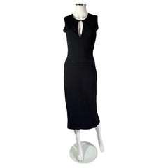 Gucci by Tom Ford Black Keyhole Dress, 2000